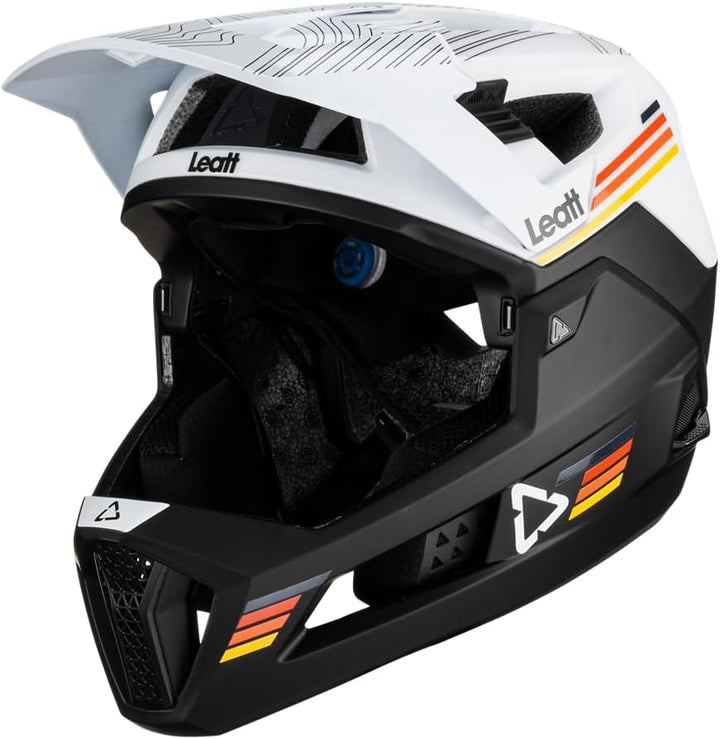 Leatt Unisex-Adult MTB Enduro 4.0 V23 Helmet S Weiss, S Weiss