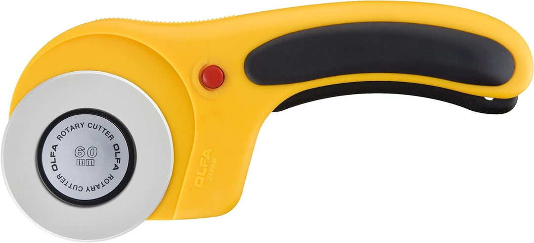 Olfa Rty3/ DxDeluxe Rollenschneider 60 mm 60mm Rotationsmesser RTY-3/DX, 60mm Rotationsmesser RTY-3/