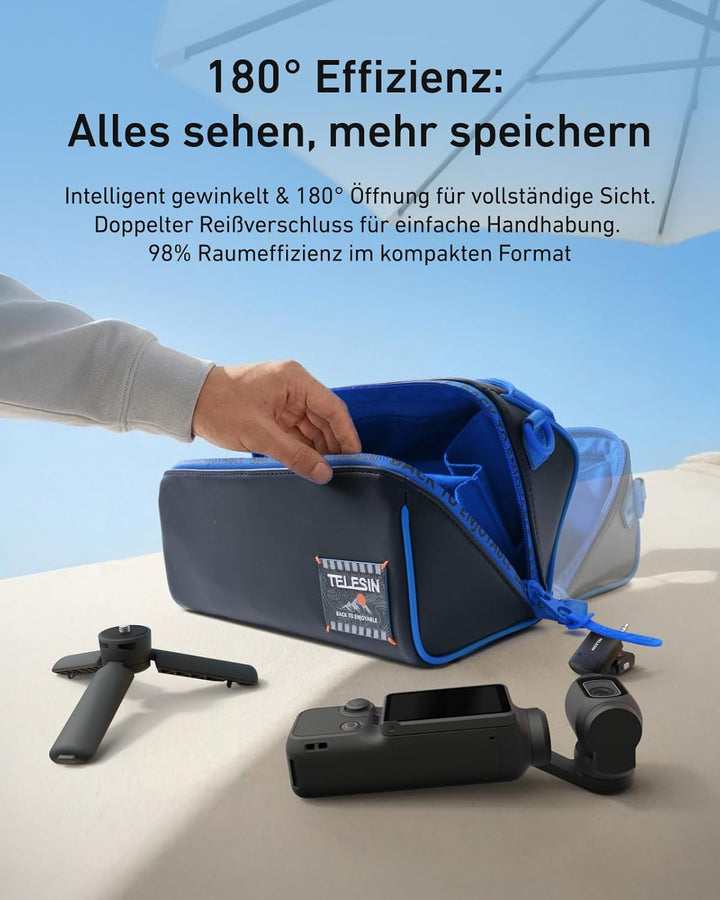 TELESIN DisAdv Kameratasche für DJI Osmo Pocket 3 – Multifunktionale Tragetasche mit Schultergurt, 1