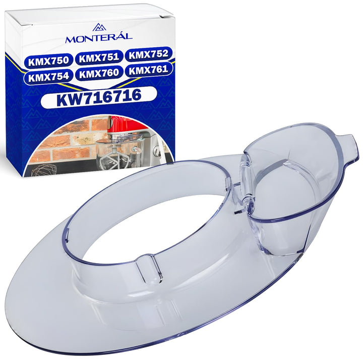 Spritzschutz Deckel für Küchenmaschine mit dem Originalcode KW716716 für Kenwood KMX750 KMX751 KMX75