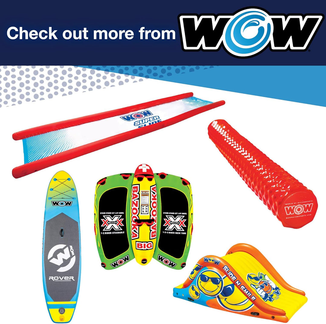 Wow World of Watersports, Abschleppseile, schwimmende Schaumstoffbojen, minimale Dehnung Für bis zu