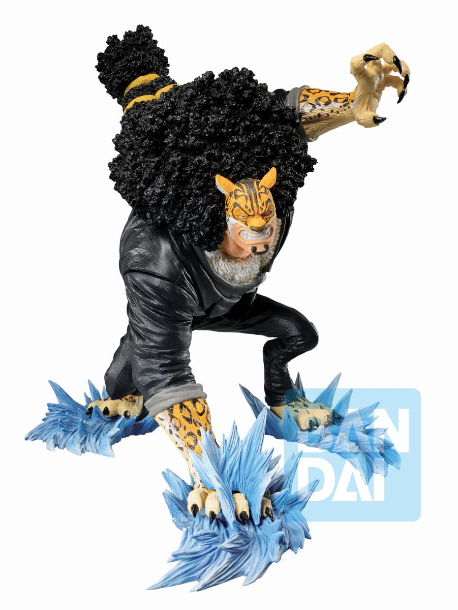 MERCHANDISING LICENCE Figur Ichibansho Rob Lucci Duel Memories One Piece 9cm