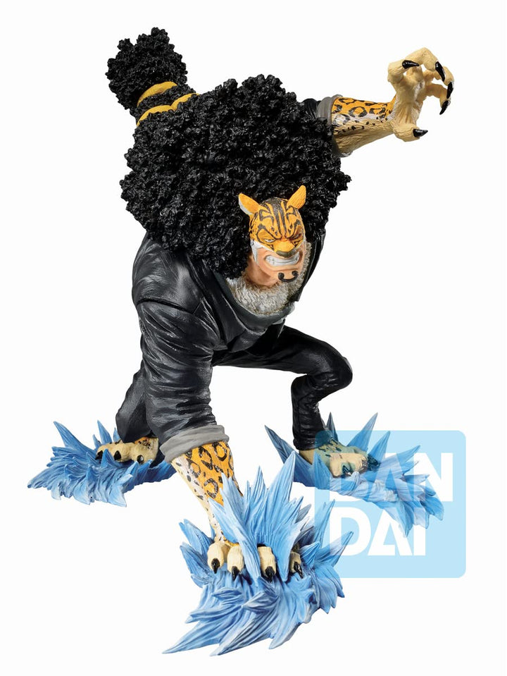 MERCHANDISING LICENCE Figur Ichibansho Rob Lucci Duel Memories One Piece 9cm