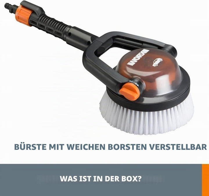 Worx WA1820 Hydroshot Haarbürste,