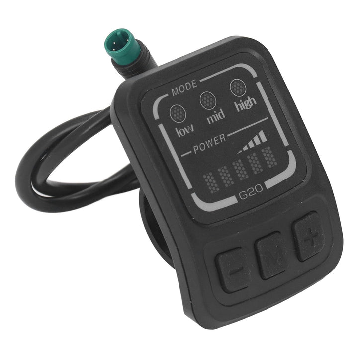 G20 F Elektrofahrrad-LED-Display, Ebike-LCD-Display-Bedienfeld mit regenfester Schnittstelle, multif