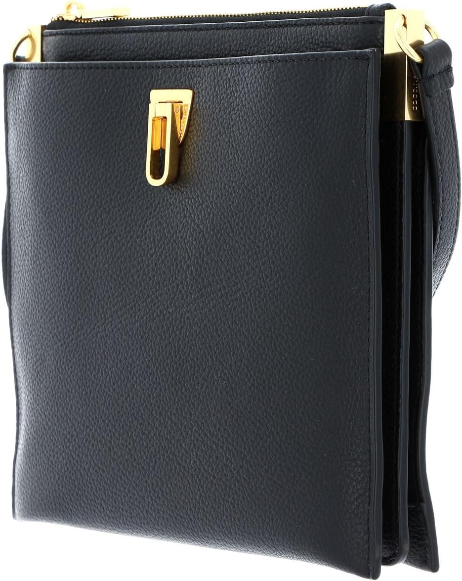 Coccinelle Leder Umhängetasche Beat Soft Crossbody Bag Noir, Noir