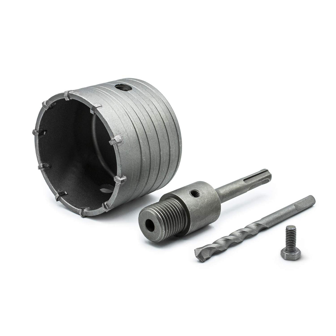 GRAFF 68 mm Lochsäge für Wand, Beton, Ziegel, Silikonziegel, Wandbohrer, SDS-Plus-Adapter 110 mm, Ze