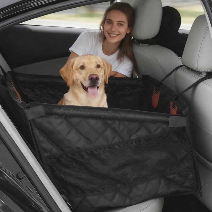 Hunde Autositz, Wasserdichter Rutschfester Haustier Autositz Hund, hundesitz Auto rückbank, Hundeaut