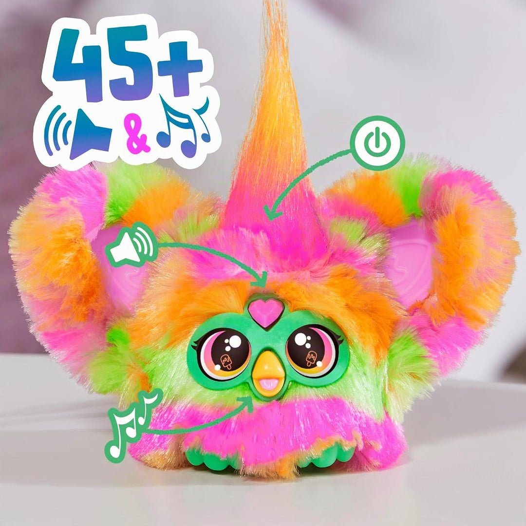 Furby Furblets Par-Tay Mini elektronisches Plüschspielzeug, PAR-TAY