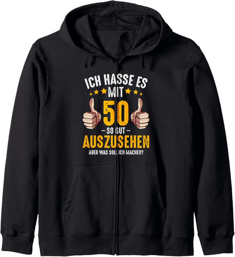Ich Hasse Es Mit 50 So Gut Auszusehen Geburtstag Lustig Bday Kapuzenjacke