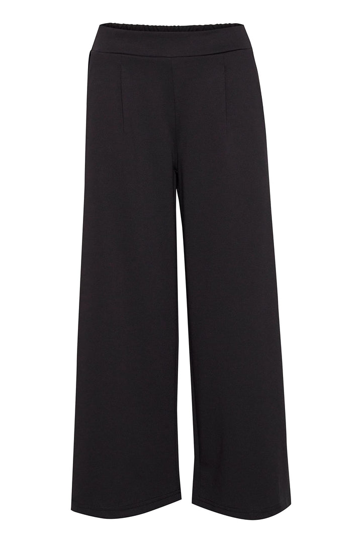 ICHI Damen Ihkate Sus Wide Pa Lässige Hose S Black (194008), S Black (194008)
