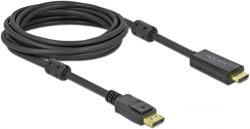 Delock Aktives DisplayPort 1.2 zu HDMI Kabel 4K 60 Hz 5 m