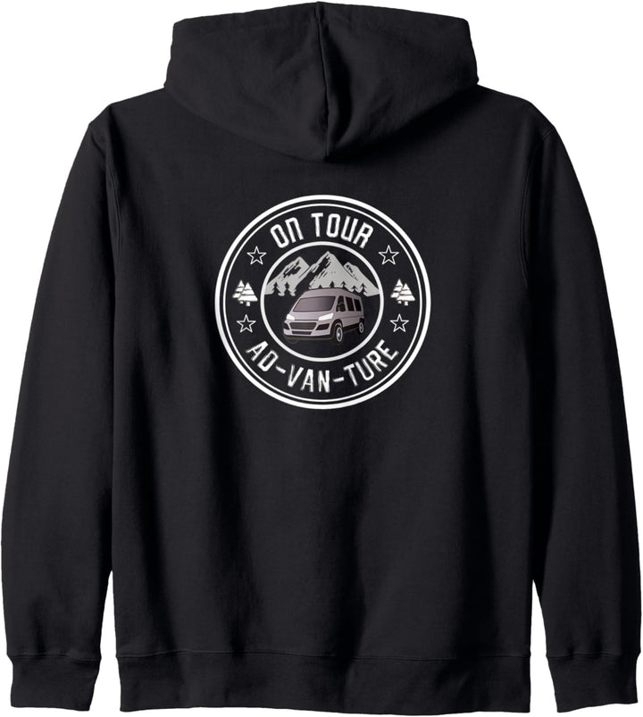 AD-VAN-TURE CAMPERVAN CAMPING Kapuzenjacke