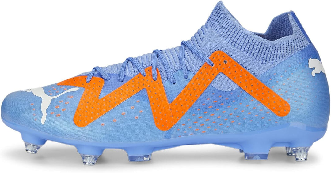 PUMA Herren Future Match Mxsg Fussballschuh 42.5 EU Blue Glimmer Puma White Ultra Orange, 42.5 EU Bl