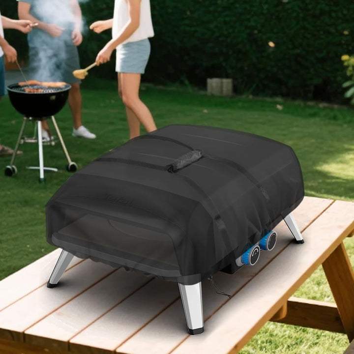 Pizzaofen Abdeckung für Tefal Pizzaofen Gas,wasserdichte Pizzaofen Tragetasche Pizzaofen Zubehör 420