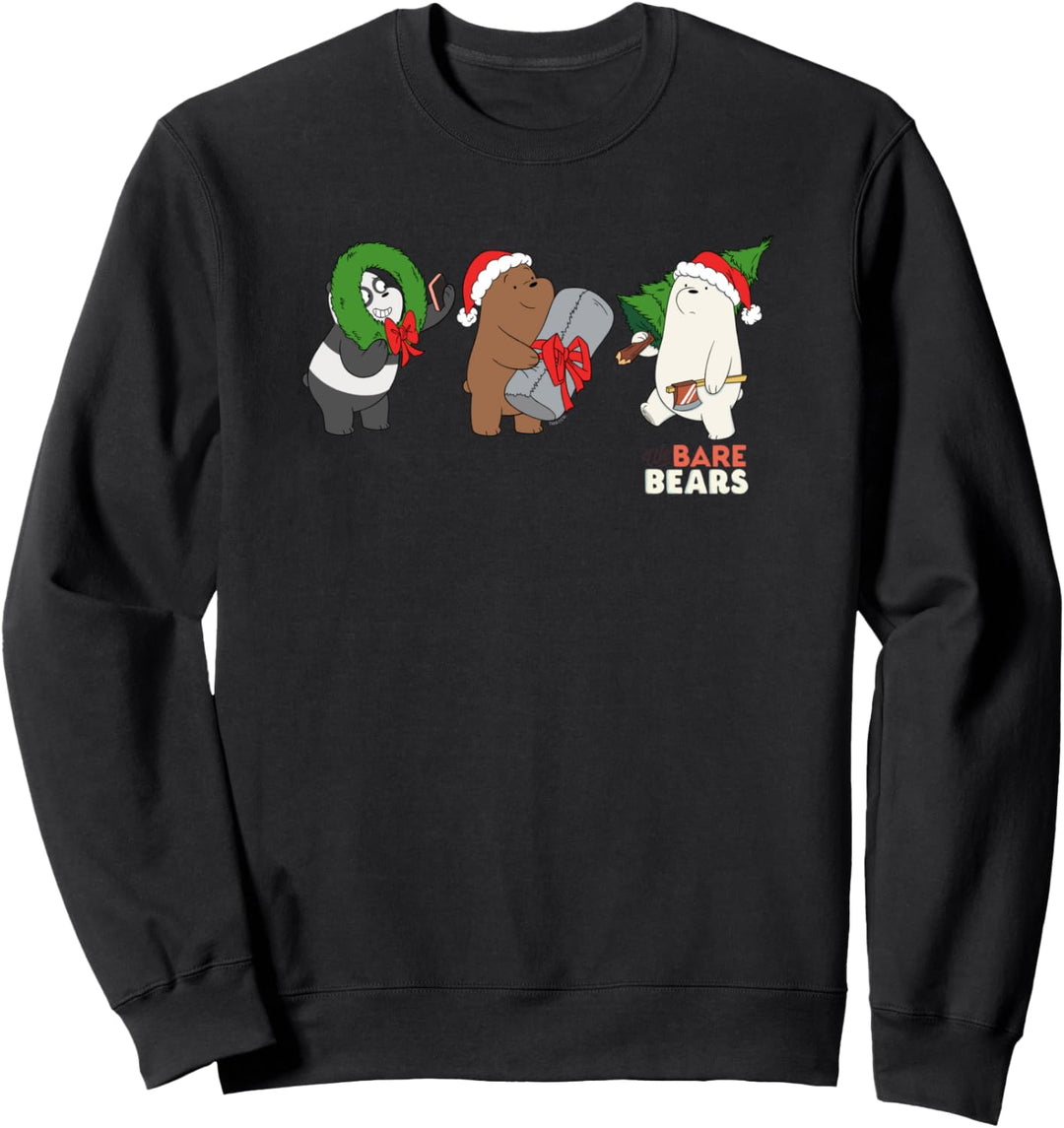 Weihnachten Cartoon Network We Bare Bears Christmas Sweatshirt