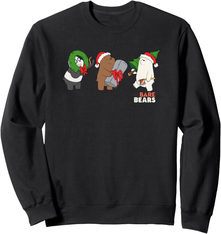 Weihnachten Cartoon Network We Bare Bears Christmas Sweatshirt