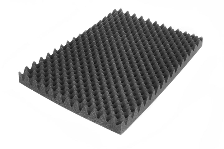 SCHAUMEX ® Noppenschaumstoff 50x30x5cm - Akustik Schaumstoff, Akustikschaumstoff, Dämmung für Tonstu