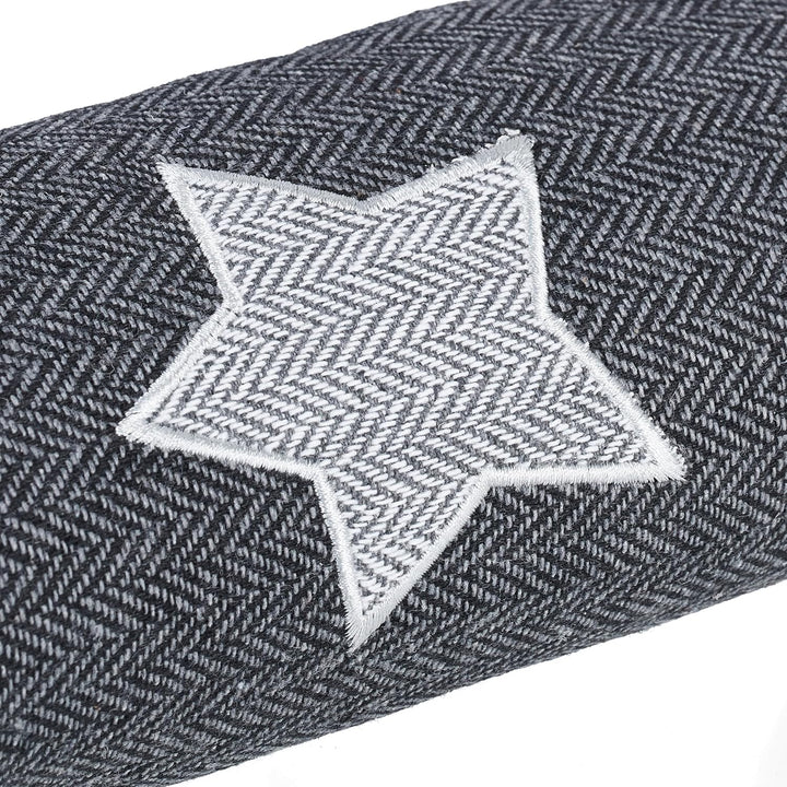 Relaxdays Zugluftstopper, Windstopper Tür & Fenster, weiche Türschlange, Sandfüllung, Kälteschutz, 7