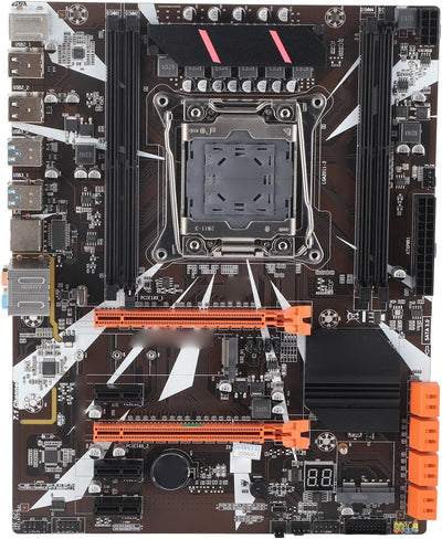 X99 LGA2011-3 DDR4 Computer-Motherboard Mainboard, Intel LGA2011 V3 Gaming-Motherboard mit NVME M.2,