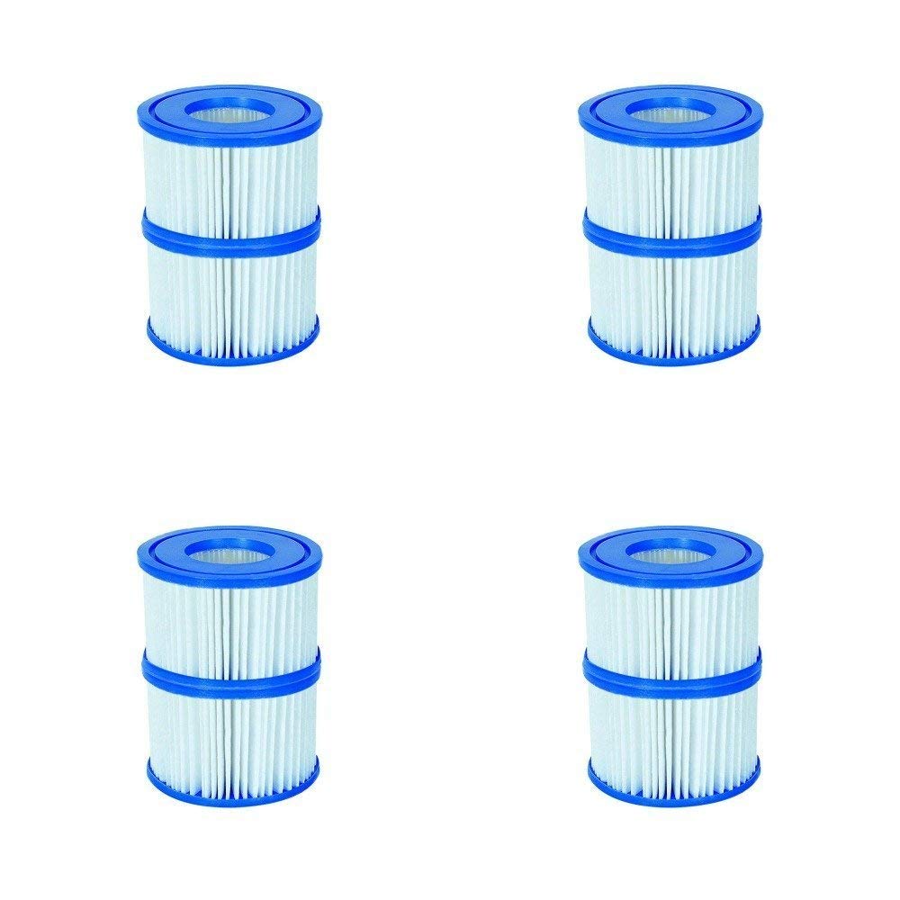 Bestway Flowclear Gr. VI Filterkartusche für Lay-Z-Spa Miami, Vegas, Palm Springs, Monaco 8 Filters,