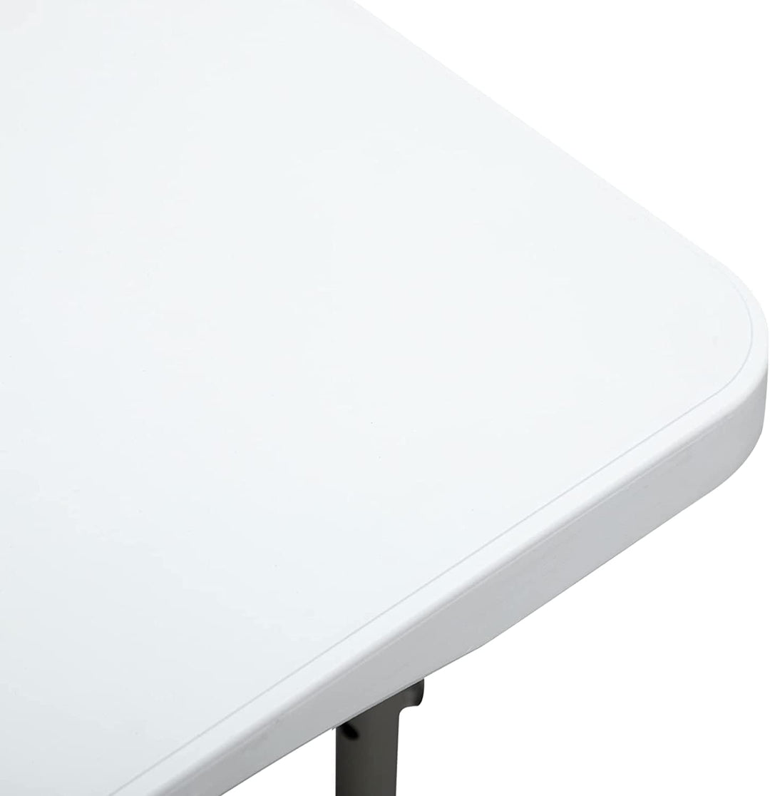 HollyHOME Klapptisch Campingtisch 4FT/122cm, Klapptisch Küche Tisch Klappbar Tragbarer Gartentisch B