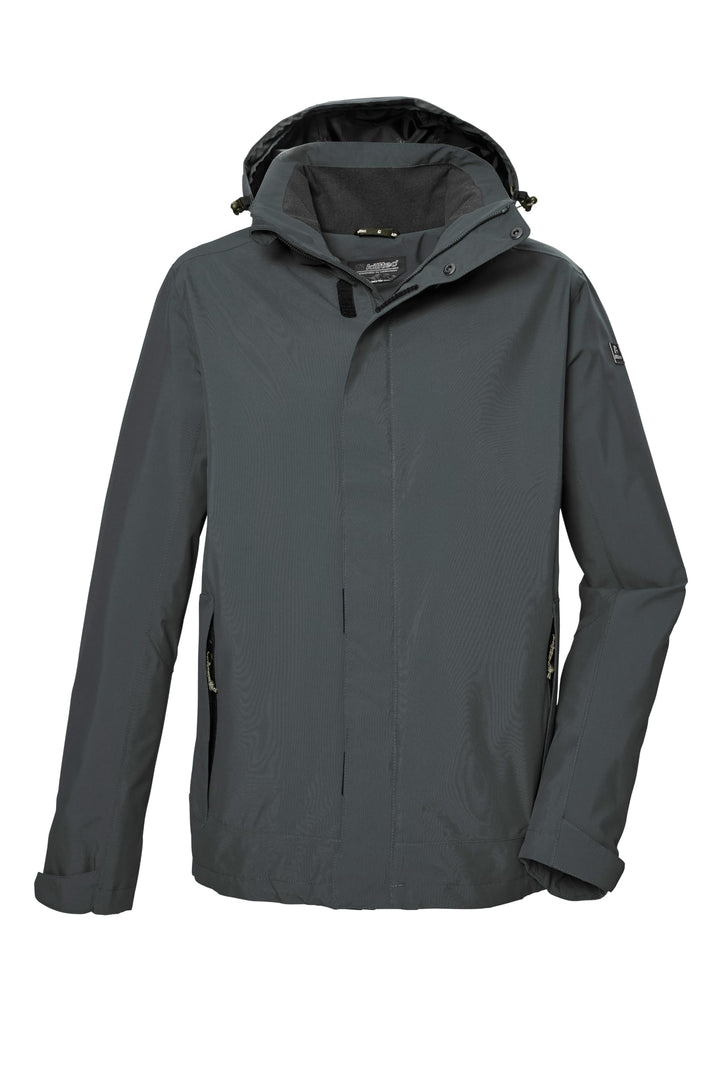 Killtec Herren Kos 87 Mn Jckt Funktionsjacke/Outdoorjacke mit abzippbarer Kapuze (1er Pack) 3XL Dunk