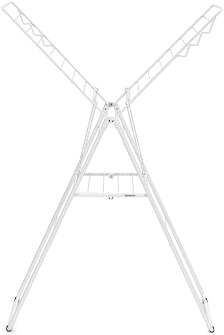 Brabantia HangOn 20m Trockengestell, Edelstahl, Fresh White 20m without Rod Fresh White, 20m without