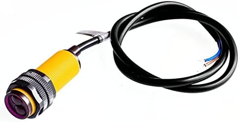 TECNOIOT 5 Stück E18-D80NK Infrarot-Hindernisvermeidung Optoelektronischer Sensor Näherungsschalter