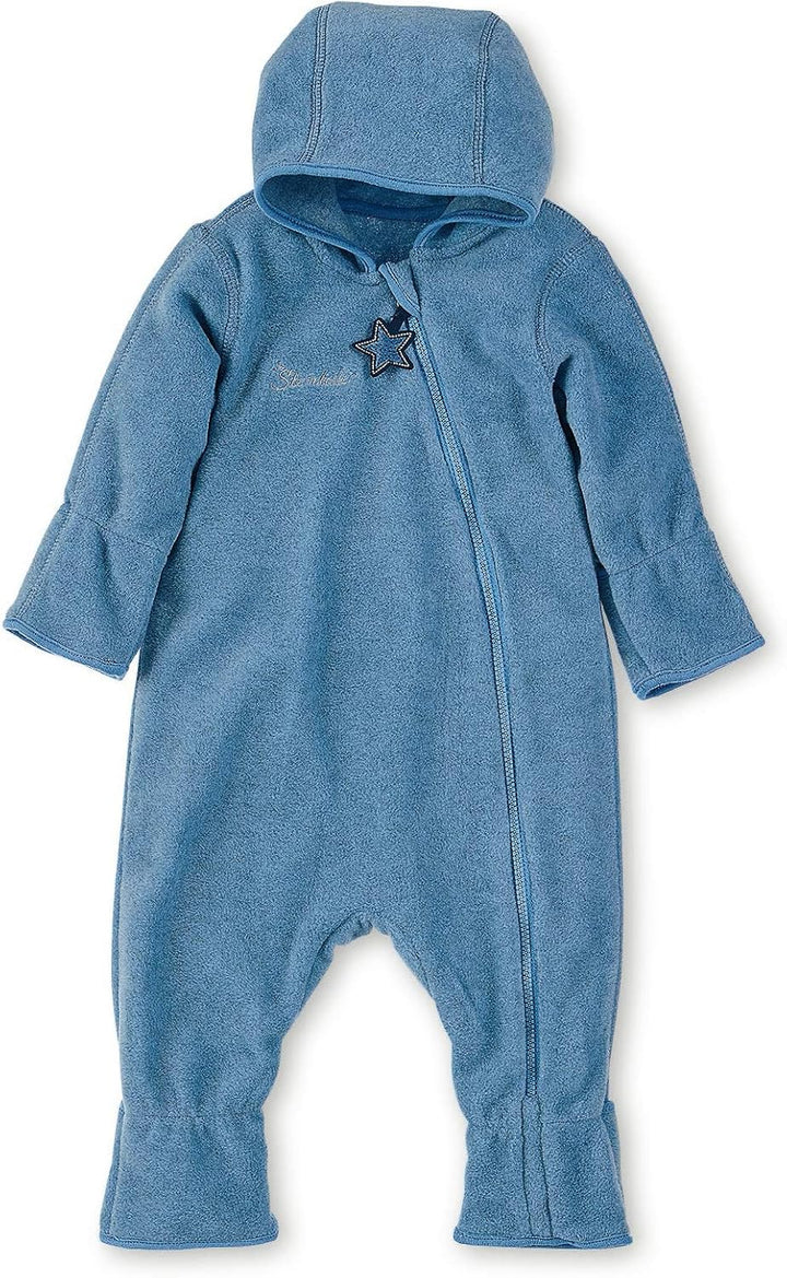 Sterntaler Baby-Jungen Overall Strampler 62 Mittelblau, 62 Mittelblau