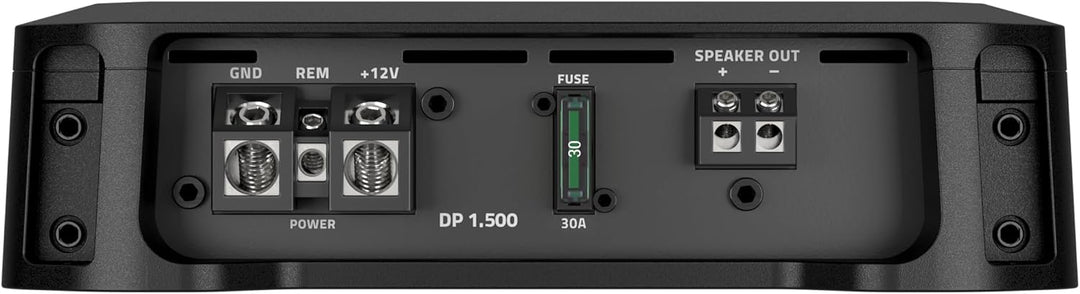 Hertz DP 1.500 – Monoblock Class-D Verstärker 590W RMS an 2Ω, ADC-Technologie, Universelle Kompatibi