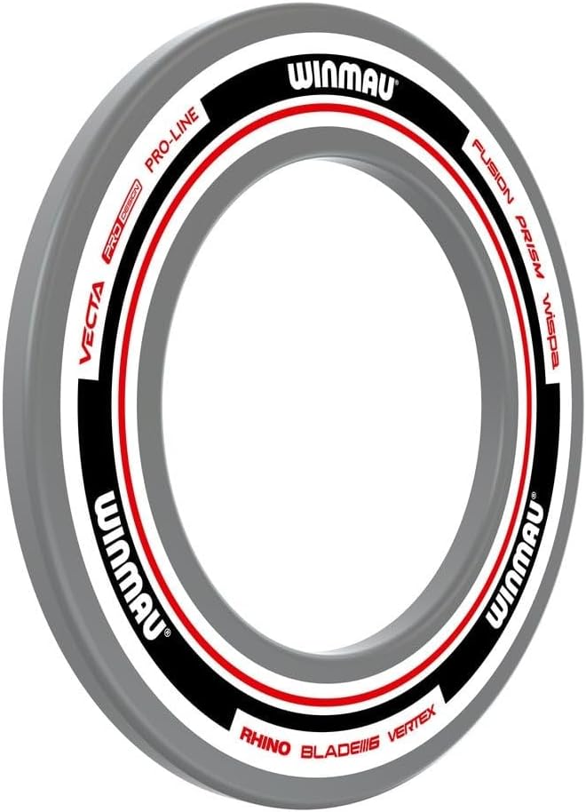 WINMAU Pro Line & Advance Original Dartboard Surround – robuster Schutzring/Wandprotektor für Dartsc