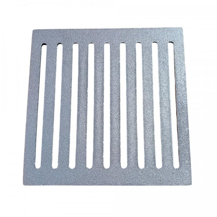 RIF 0036 Gussrost für Kamine, Holzöfen und Feuerstellen 20 x 20 x 1 cm