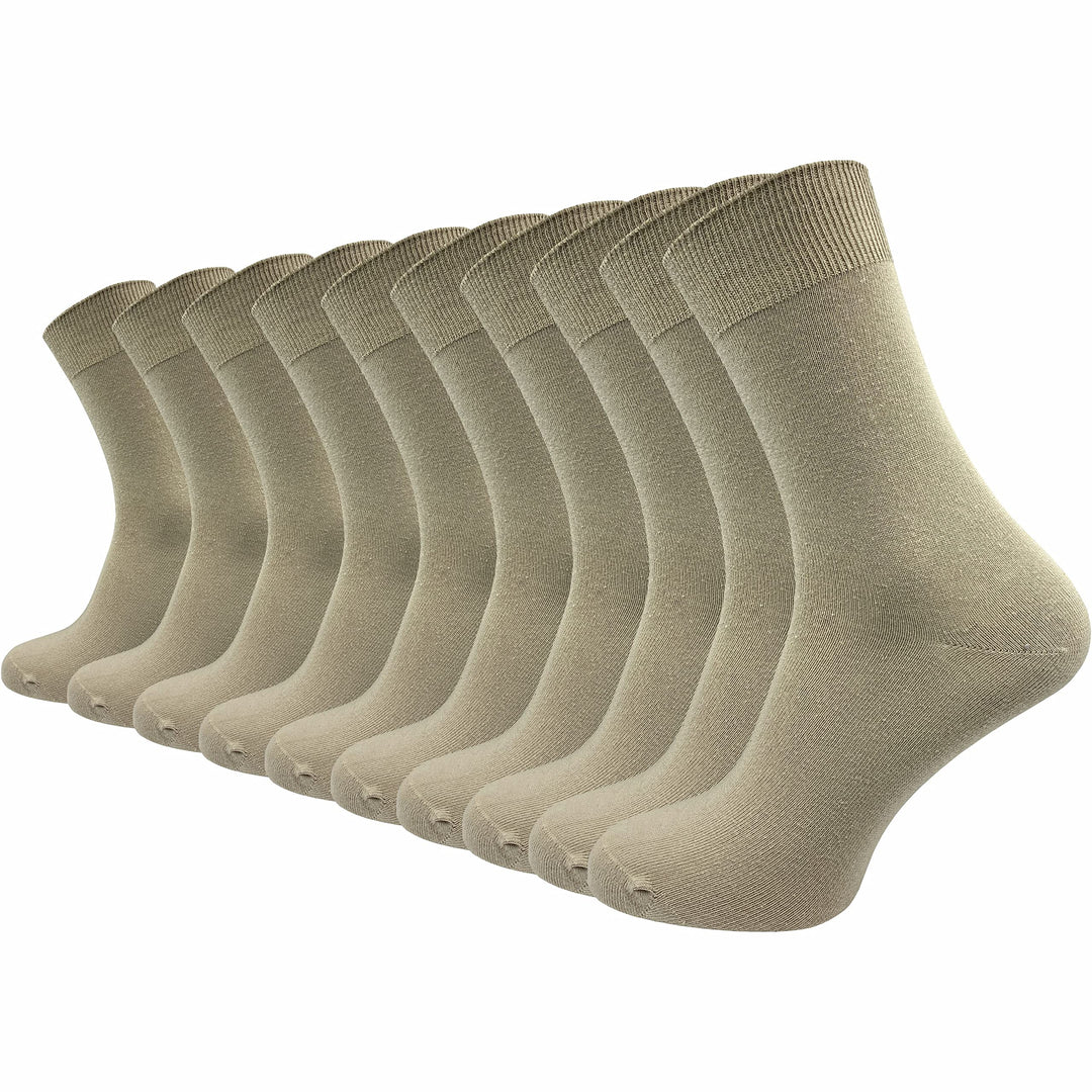 GAWILO Socken aus 100% Baumwolle (10 Paar) | Ohne drückende Naht, mit venenfreundlichem Komfortbund