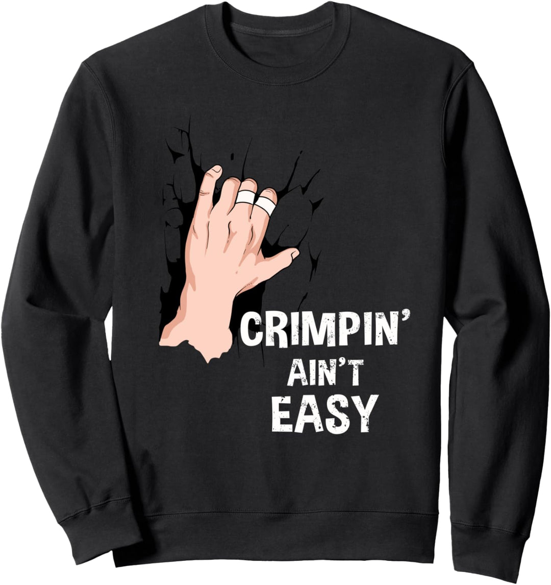 Kräuselfelsklettern Geschenke Drucken Bergsteiger Sweatshirt
