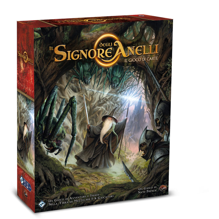 Asmodee – Der Herr der Ringe: Das Kartenspiel, LCG, neues Format, 1–4 Spieler, ab 14 Jahren, italien