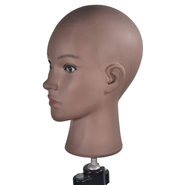 Ba Sha Afrokosmetologie Mannequin-Kopf für Perückenherstellung, Perücke, Hut, Brille, Display mit ko