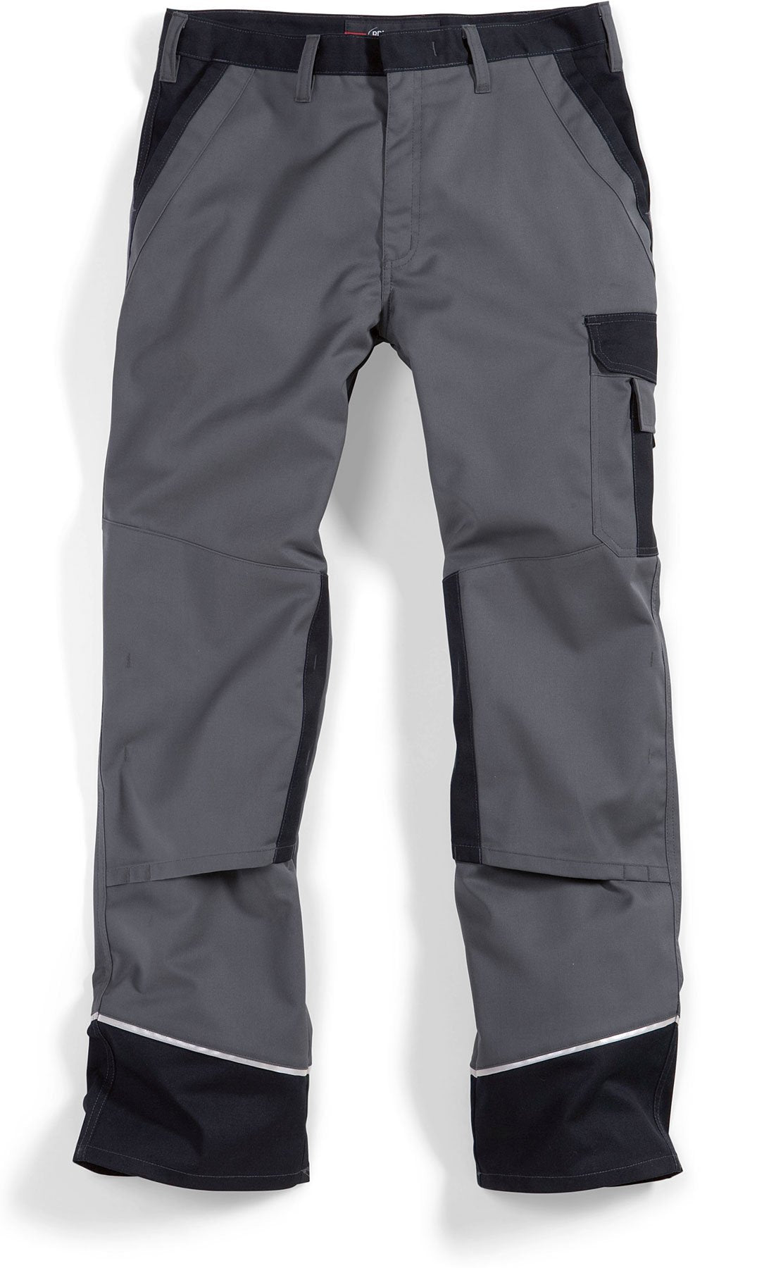 BP 1609-559-53-50l Arbeitshosen, mit Taschen, 245,00 g/m² Stoffmischung, dunkelgrau/schwarz, 50l 50l