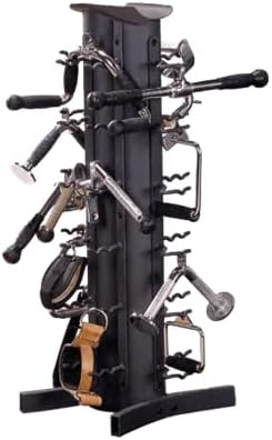 Body-Solid VDRA-30 Griff-Ständer | Griff-Rack | Ablage für Fitness-Equipment | Ablage für bis zu 36