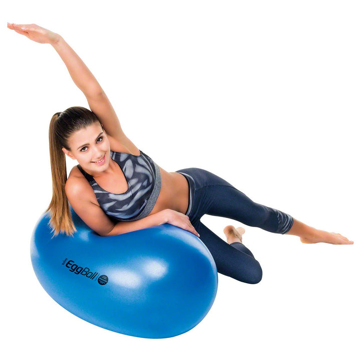 PEZZI Gymnastikball Pezziball Eggball blau - 85 cm, blau - 85 cm