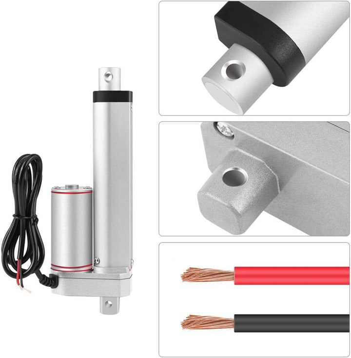 100 mm elektrischer Linearantrieb mit 24 V Hub, elektrischer Hochleistungs-Linearantrieb 750 N mit g