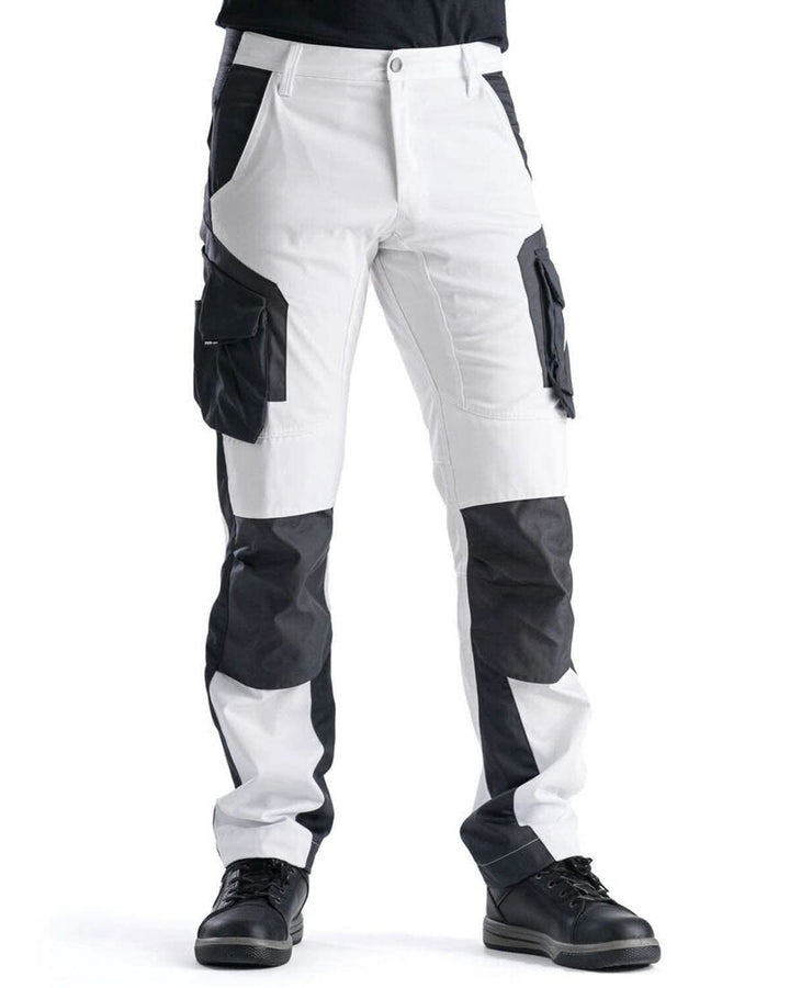 FHB-Zunftkleidung FLORIAN Gr.48 weiss/anthrazit 50% CO/50% PES 125100-1012-48, 48