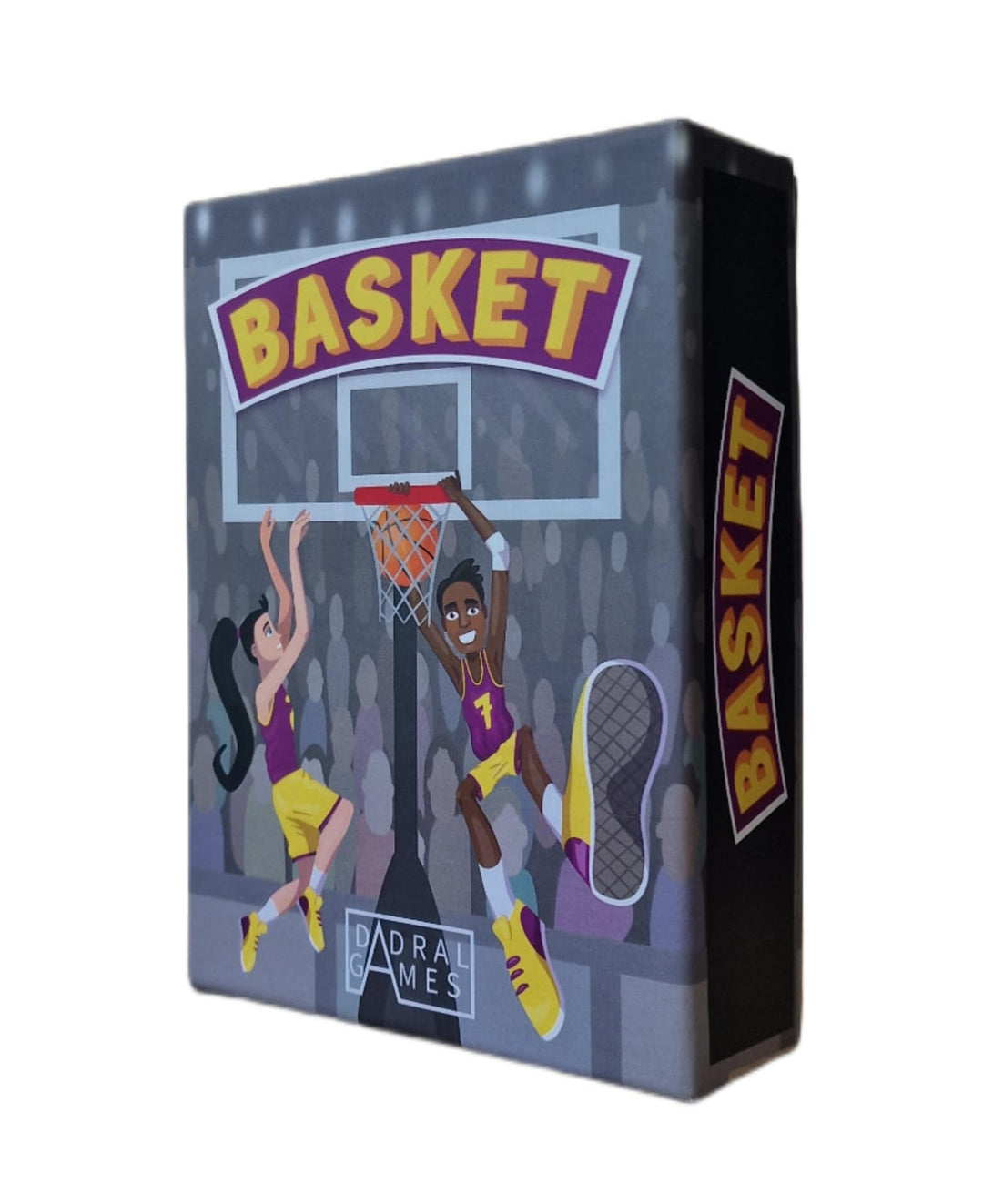 Dadral Games - Basketball-Kartenspiel | Spiel Basket | Basketball Geschenke | Basketball Brettspiel