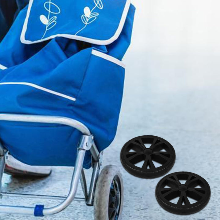 MAGICLULU Einkaufswagenräder 20 Cm Ersatzräder Für Marktwagen Und Gepäckwagen Robuste Treppensteiger