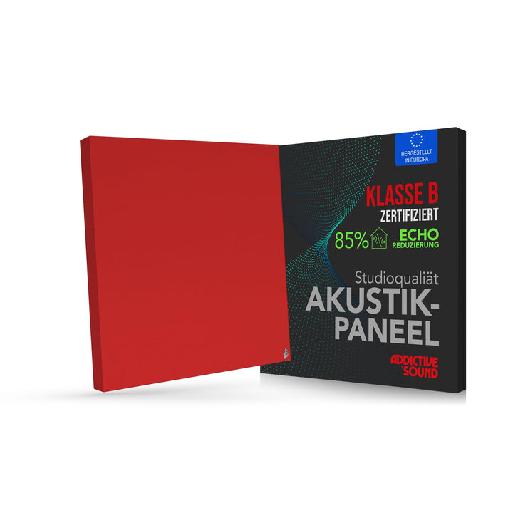 Addictive Sound Schalldämmung Wand 50x50x6 cm Premium - Akustikpaneele Wand - Schallabsorber Bild -
