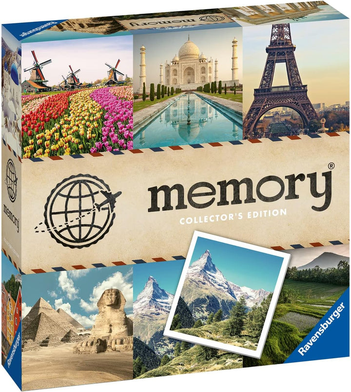 Ravensburger Collector's Memory® Schönste Reiseziele - 27379 - Das weltbekannte Gedächtnisspiel mit