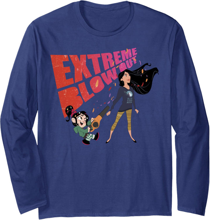 Disney Wreck-It Ralph 2 Comfy Princess Extreme Blowout Langarmshirt