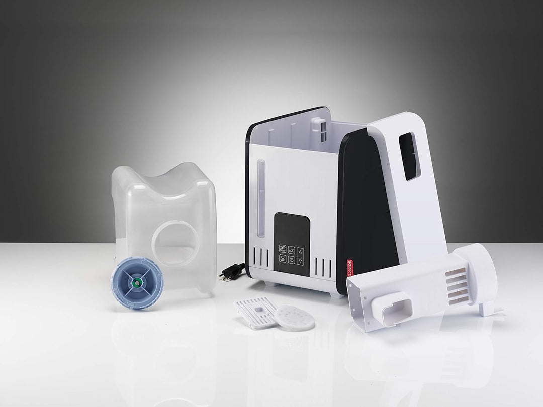 BONECO Verdampfer S450 I Luftbefeuchter I 7L Wassertank I Räume bis 100 m² I Aroma Funktion I Touch-