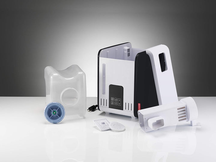 BONECO Verdampfer S450 I Luftbefeuchter I 7L Wassertank I Räume bis 100 m² I Aroma Funktion I Touch-