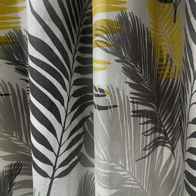 Fusion Home Furnishings Tropical Tropische Ösen, 1 Paar, Polyester, Vorhänge: 117 X 137 cm (B X L),